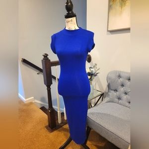 Royal Blue Bodycon Dress